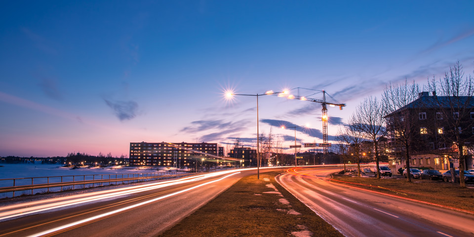 Luleå och den gamla hamnkranen